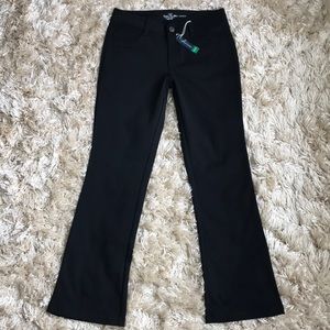 faded glory women's ponte bootcut pants petite